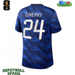 Frankrike Rayan Cherki #24 Hemmatröja VM 2026 Kortärmad